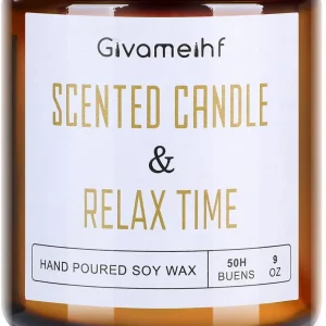 Lavender Scented Candle, Fragrance Gift