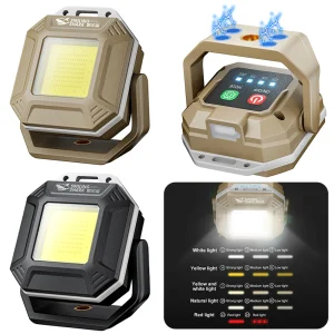 COB LED Inspection Lamp Waterproof Flashlight
