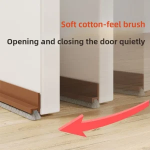 100CM Self-Adhesive Door Bottom Brush Seal Strip