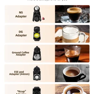 5 in 1 Multiple Capsule Coffee Machine Hot/Cold - Thumbnail Image 4