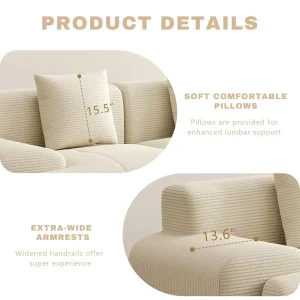 107in Modular Sectional Sofa - Thumbnail Image 3
