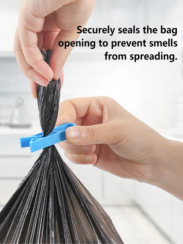 20 Innovative Trash Can Clips - Safe and Non Slip Trash Bag Holder, Stylish Divider Side Clips, Convenient for Home Use - Image 6