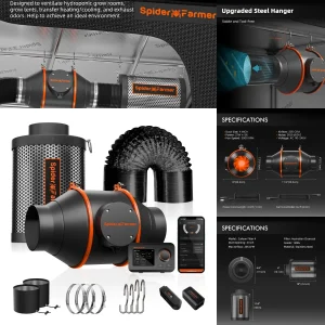 Spider Farmer Ventilation System - Thumbnail Image 6