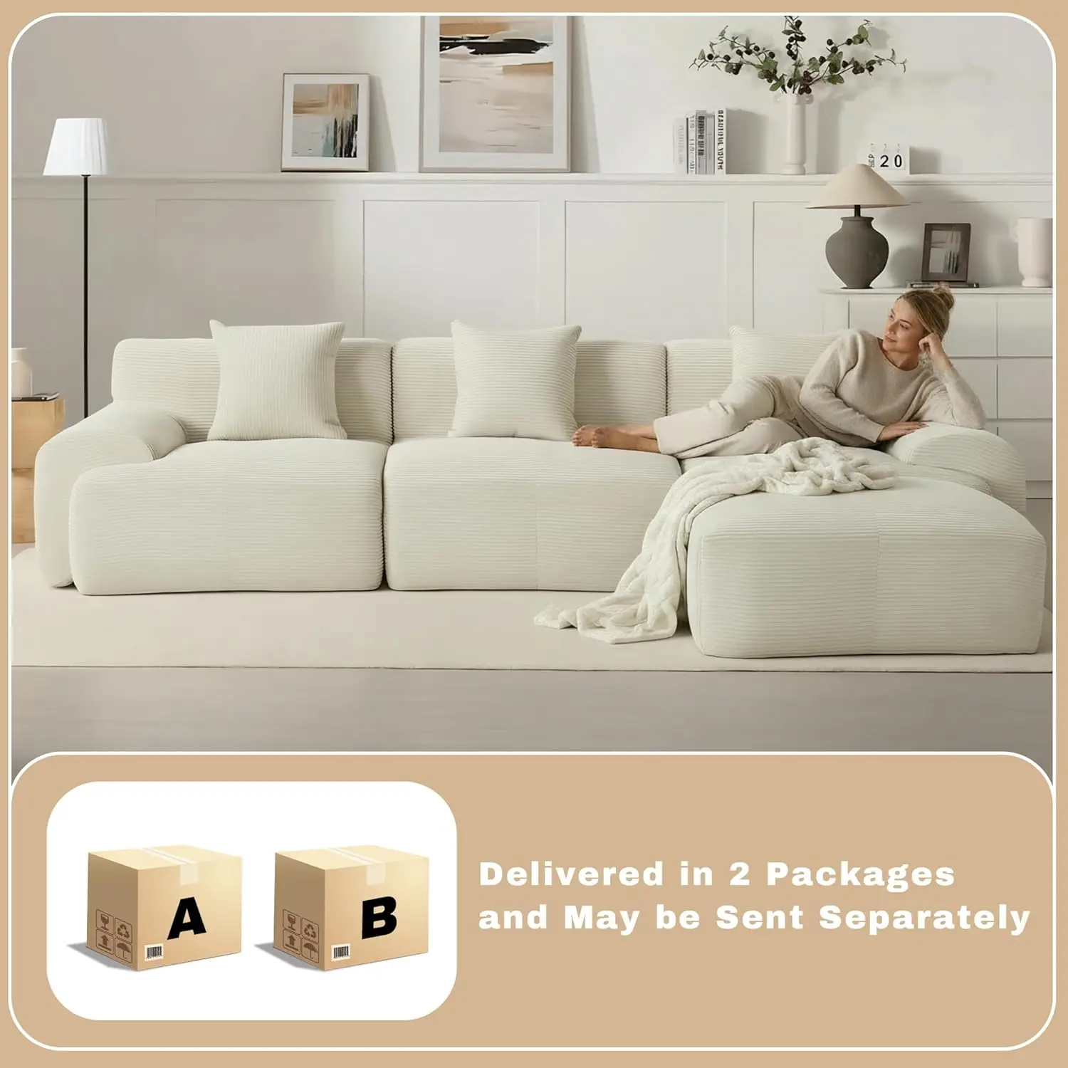 107in Modular Sectional Sofa - Image 5