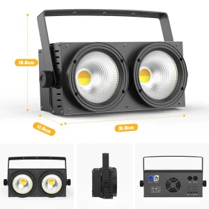 U'King 4PCS 200W COB Par Light - Thumbnail Image 6