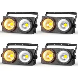 U'King 4PCS 200W COB Par Light