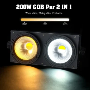 U'King 4PCS 200W COB Par Light - Thumbnail Image 2