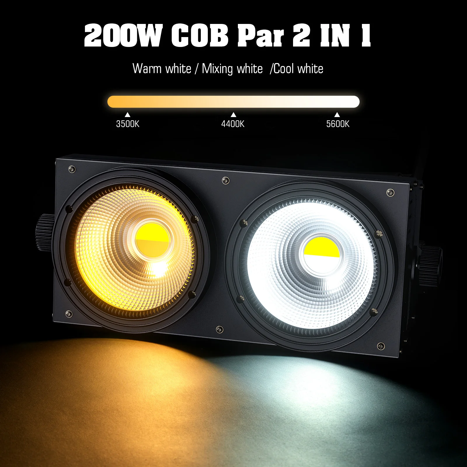 U'King 4PCS 200W COB Par Light - Image 2