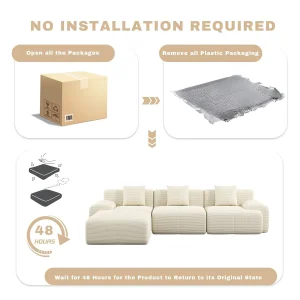 107in Modular Sectional Sofa - Thumbnail Image 6